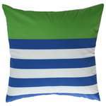 StyleCraft - Dann Foley Square Cloth Cushion Duck Print Upholstery - Add a comfortable and stylish touch to your home decor arsenal with the StyleCraft Dann Foley square cloth cushion. This beautiful pillow cushion is made from duck cloth and sports a unique pattern. Use this decorative pillow to decorate a nearby bed or couch.