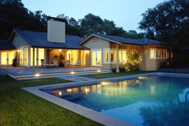 Elegant pool photo in Santa Barbara