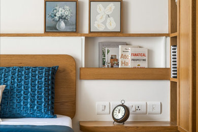 Example of a trendy bedroom design in Other