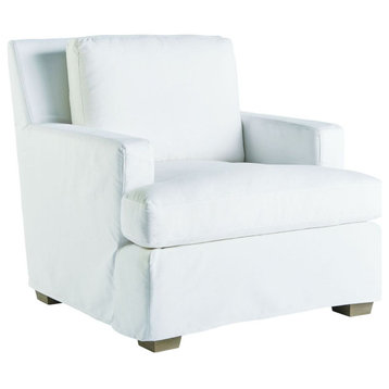 Miranda Kerr Home Love Joy Bliss Malibu Slipcover Chair, Smoke Water