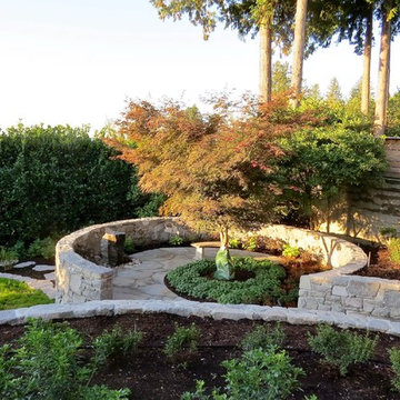Sloping Garden with Panoramic Views