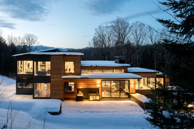 Contemporary exterior home idea in Other