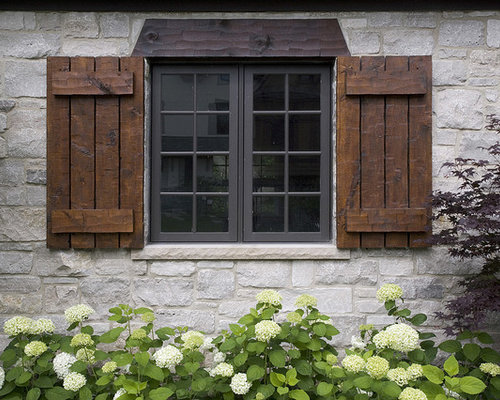 Stained Shutters | Houzz