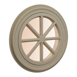 Full-Round Accent Windows - Windows