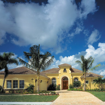 Sater Design Collection's 6945 "San Sebastian" Home Plan