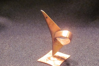 copper - brass - silver sclupture