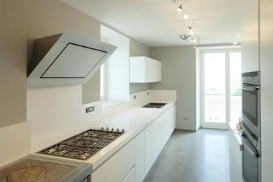 Immagine di una cucina minimal