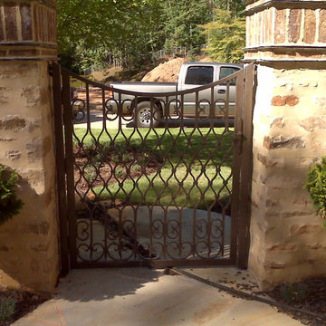 Wrought Iron garden gates