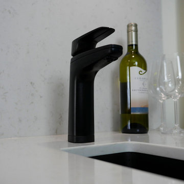 Modern Monochrome Bar