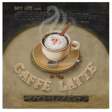 "Caffe Latte" by Lisa Audit, Canvas Art