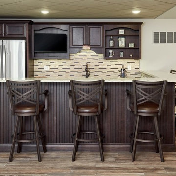 Home Remodeling in Creve Coeur, MO | Bar | Entertainment Basement
