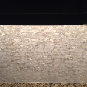 Mother of Pearl Backsplash