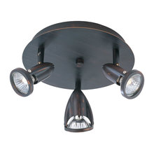 3 lights flush mount