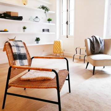Home staging d'un appartement vide destiné à la vente dans le Marais- Paris 3ème