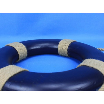 Decorative Lifering, 15", Blue