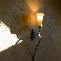 Tuscan style interiors for a Bend OR home. - Wall Sconces