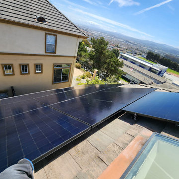 South San Francisco, CA 7.47 Maxeon Solar Panel Installation, Flat Tile Roof
