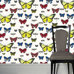 Butterflies and Dragonflies Wallpaper - Wallpaper