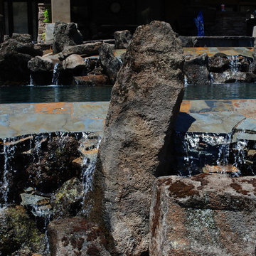Liquid FX Pools - Oakdale custom pool project