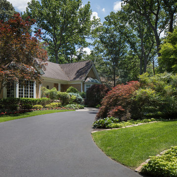 Cherry Hill Patio with Unique Fire Pit