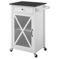 Plantation Kitchen Cart, White