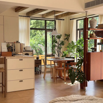 Don’t Waste Fireplace Walls! Brass Sconces > LED Strips for Sunset Layered Glow