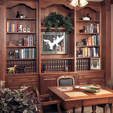 Door style: Hamilton | Species: Cherry | Finish: Truffle with Ebony glaze