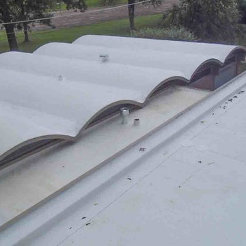 TPO Roofing System over Barrel Roof