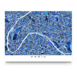 Blue Shapes - Fine Art Prints