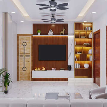 Modern TV Cabinet Design for Living Room