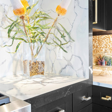 Turnberry Transitional Kitchen with Elegant Custom Cabinetry