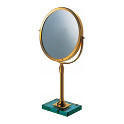 Miroir Brot - Miroir Brot Image 24 on a Glass Base - Makeup Mirrors