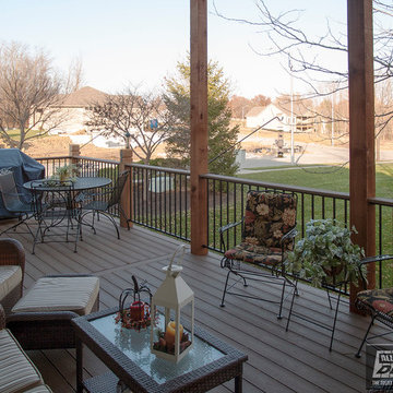 Simpson - Cedar deck in Kansas City