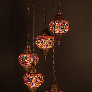 Mosaic Lamps, Turkish Lighting