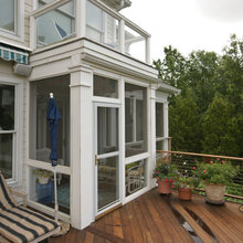 Porch screened