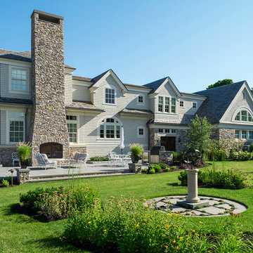 From hayfield to elegant home