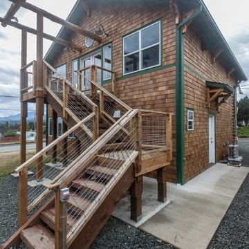 Port Angeles Detached Two-story Garage and Exercise Studio