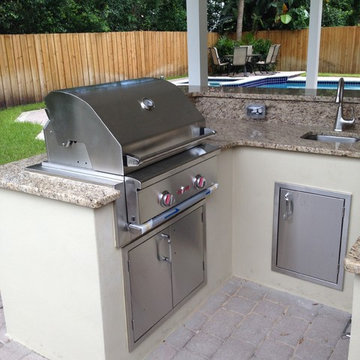 South Tampa Covered Lanai & Outdoor Kitchen