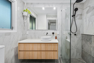 Design ideas for a bathroom in Brisbane.