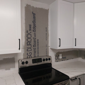 Thin Brick Kitchen Backsplash