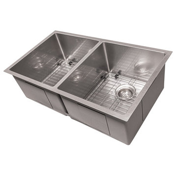 33" Anton Undermount Kitchen Sink  Fingerprint Resistant Stainless Steel