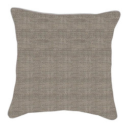Textured Hues Gray Pillow - Decorative Pillows