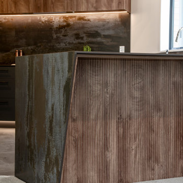 Cognac Comfort - Industrial Kitchen