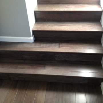 Hardwood Flooring and Stairs - Staple down over cork underlayment