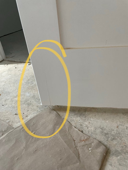 Cracking Interior Doors