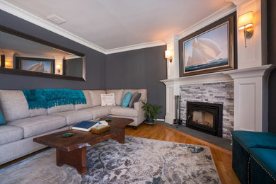 Example of a living room design in New York