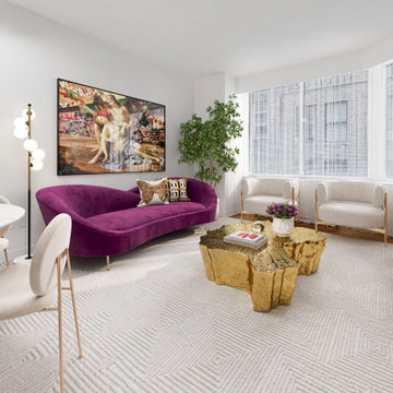 Virtual Staging Examples - Eclectic Style