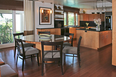 Inspiration for a contemporary kitchen remodel in Other