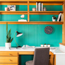 office in living room