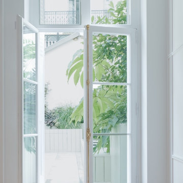 Aménagement paysager d'une terrasse à Paris 7ème...